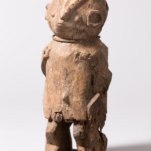 thumbnail of Male Figure from Northwestern Cameroon: Kaka. medium: Wood, twine. date: early 20th century