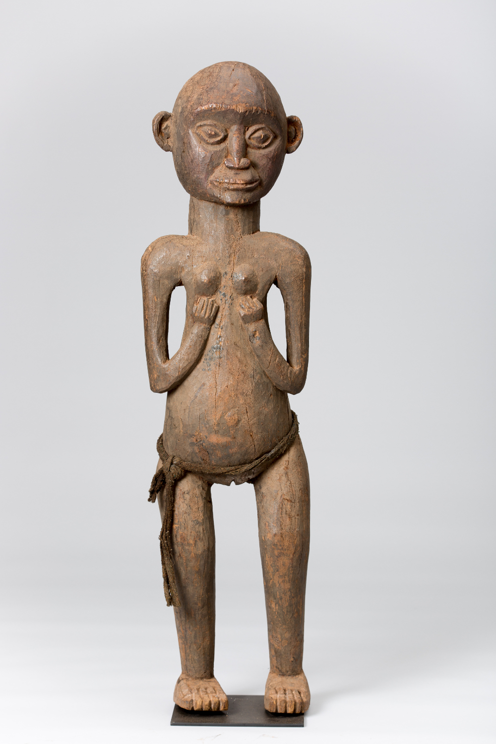 thumbnail of Commemorative Queen Figure from Western Grassfields: Oku. medium: Wood. date: early 20th century