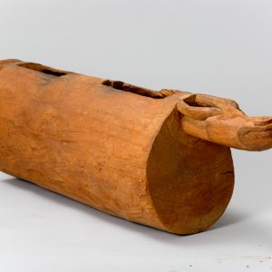 thumbnail of Slit Drum from Northwestern Grassfields: Babungo. medium: Wood. date: early 20th century