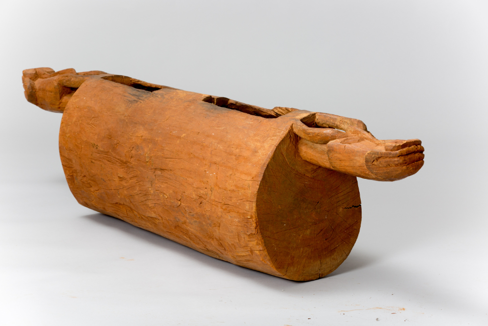 thumbnail of Slit Drum from Northwestern Grassfields: Babungo. medium: Wood. date: early 20th century