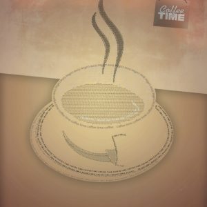 thumbnail of Coffee Time by Abdulaziz Essa. medium: digital design. date: 2013. dimensions: 14 x 11 inches