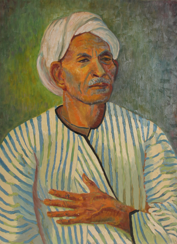 thumbnail of Abdou by Marcel Salinas. medium: Oil on canvas. date: 1940. dimensions: 64.7 x 53.3 cm