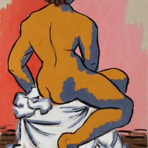 thumbnail of Nude 3 by Marcel Salinas. medium: Gouache on paper. date: 1949. dimensions: 61 x 48 cm