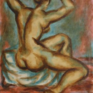 thumbnail of Untitled by Marcel Salinas. medium: Oil on canvas. date: 1950. dimensions: 91.5 x 66 cm