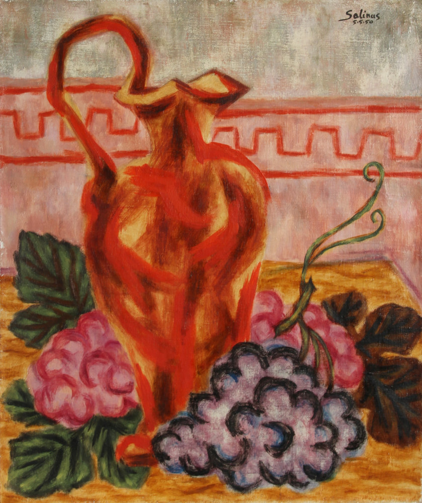 thumbnail of Untitled by Marcel Salinas. medium: oil on canvas. date: 1950. dimensions: 59 x 46 cm