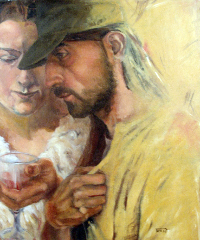 thumbnail of Piotr Betlej. medium: oil on canvas. dimensions: 19.5 x 24 inches