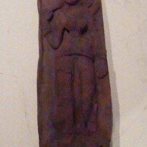 thumbnail of Yakshis, Gaurdian Figure from East India. medium: Wood. date: first century B.C.