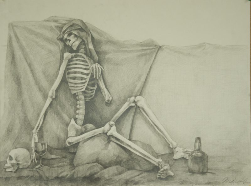Untitled by Miso Rhee. medium: graphite. date: 2011. dimensions: 18 x 24 inches