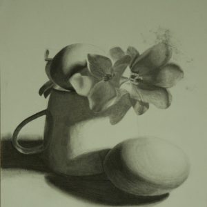 thumbnail of Untitled by Ga Youn Lee, medium: charcoal. date: 2011
