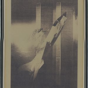 thumbnail of Framed Crusader 2 made of print. date: 2011. dimensions: 20.5 x 16 x 1.5 inches