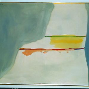 thumbnail of Missing Person Report by Helen Frankenthaler. Medium: Acrylic on Canvas. Size 60 x 72 in Date 1973