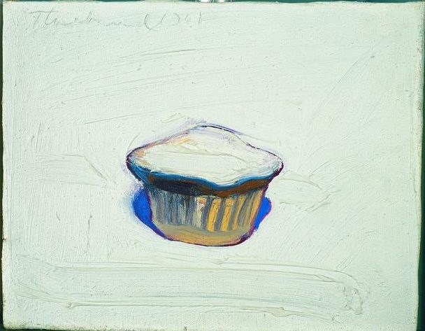 thumbnail of Cupcake by Wayne Thiebaud. Medium: Oil on Canvas.