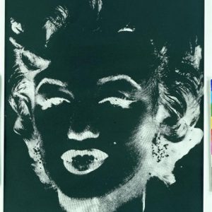 thumbnail of Marilyn Monroe by Andy Warhol. Medium: Screenprint Reversal on Lenox Paper. Size 31 1/4 x 23 3/8 in Date 1978
