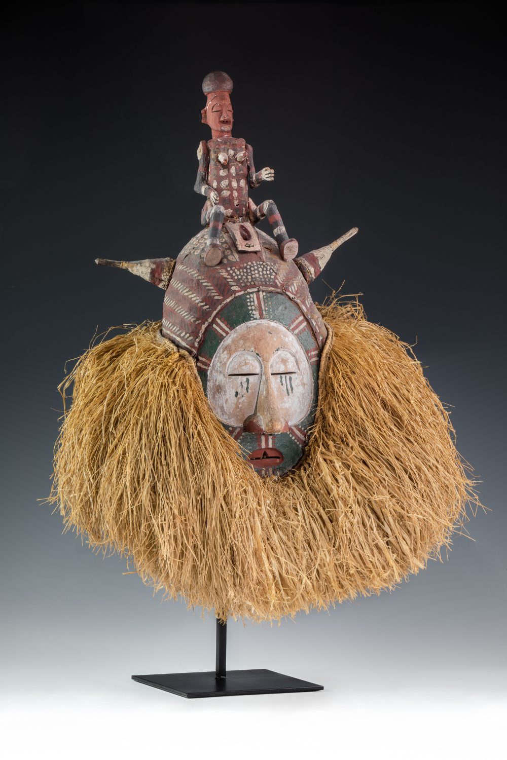 thumbnail of Helmet Mask from the Yaka, Democratic Republic of the Congo
