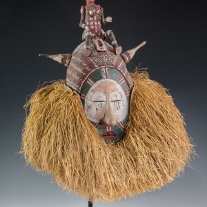 thumbnail of Helmet Mask from the Yaka, Democratic Republic of the Congo