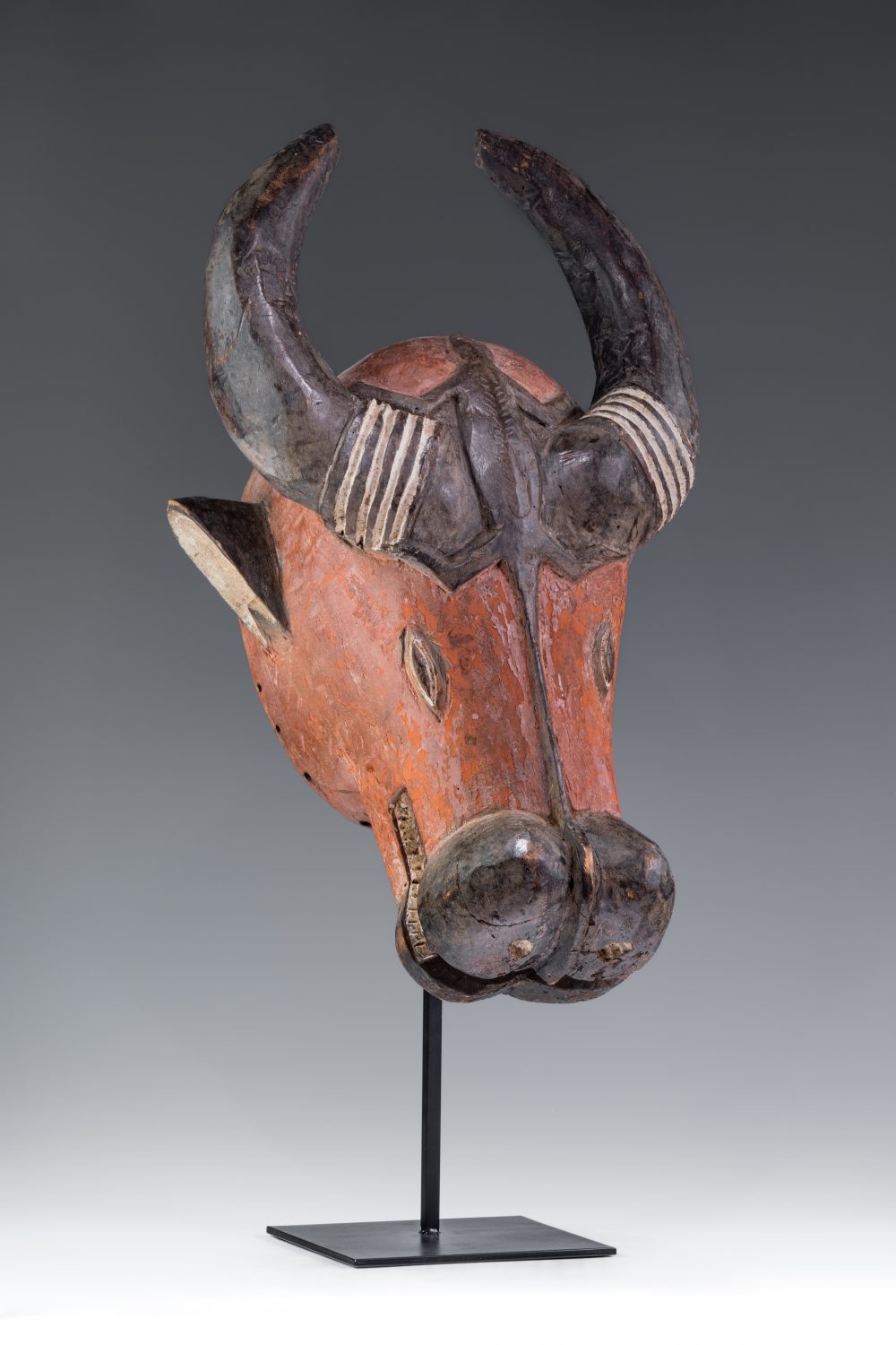 thumbnail of Helmet Mask (Bull) from the Yaka, Democratic Republic of the Congo
