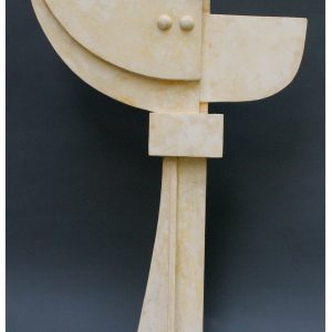 thumbnail of Eurydice by American artist Norman Gorbaty. medium: pine wood. dimensions: 71 x 1 x 3.5 inches. date: 2007