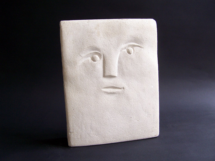 thumbnail of Joy by American artist Norman Gorbaty. medium: plaster. dimensions: 10 x 8 x 2.75 inches. date: 1973