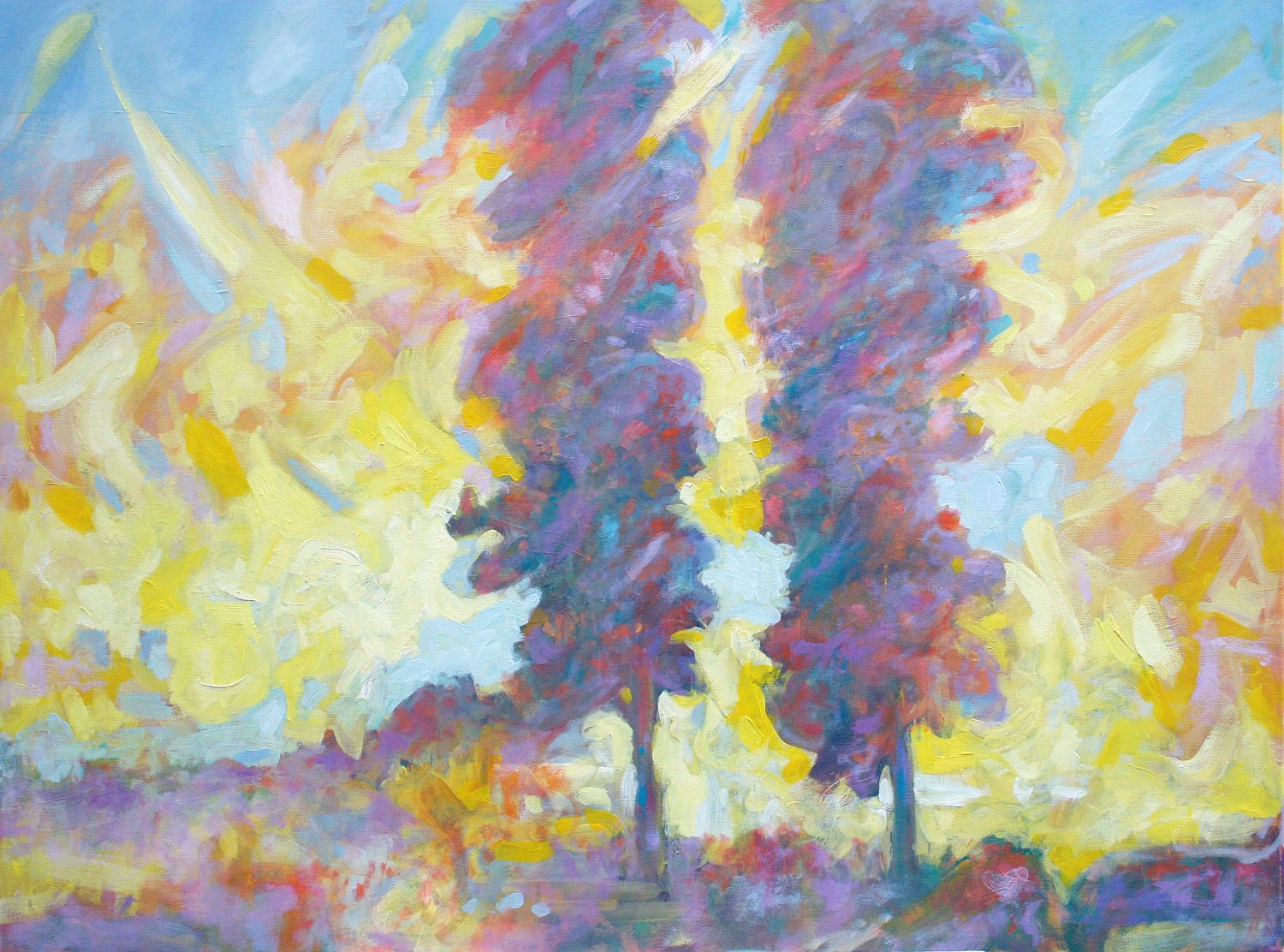 thumbnail of Morning by American artist Norman Gorbaty. medium: oil on canvas. dimensions: 30 x 40 inches. date: 2006