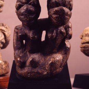 thumbnail of Group of Nomoli (C) from Sape Confederation, Sierra Leone. medium: steatite. date: unknown. height: 7 inches