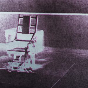 thumbnail of Electric Chairs by Andy Warhol from New York, U.S. medium: 10 screenprints in color on paper. date: 1971. dimensions: 35.5 x 48 inches.