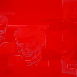 thumbnail of Flash by Andy Warhol from New York, U.S. medium: Portfolio comprising eleven silk screens in color on paper and cover A. date: 1963 - 1968. dimensions: 21 x 21 inches.