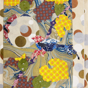 thumbnail of Autumn by artist Nina Liao. Collage on paper, 2022. 16x12 inches