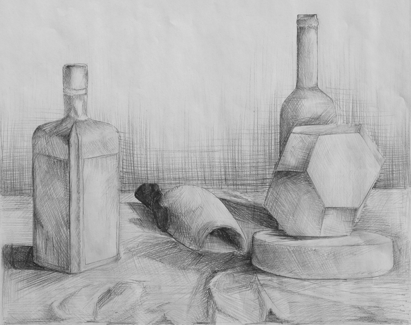 thumbnail of Potential by artist Angelique Rosado. Graphite on paper, 2022. 16x20 inches