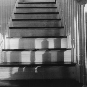 thumbnail of Morning Stairs by artist Jayden Andre. Gelatin silver print, 2022. 4x6.25 inches